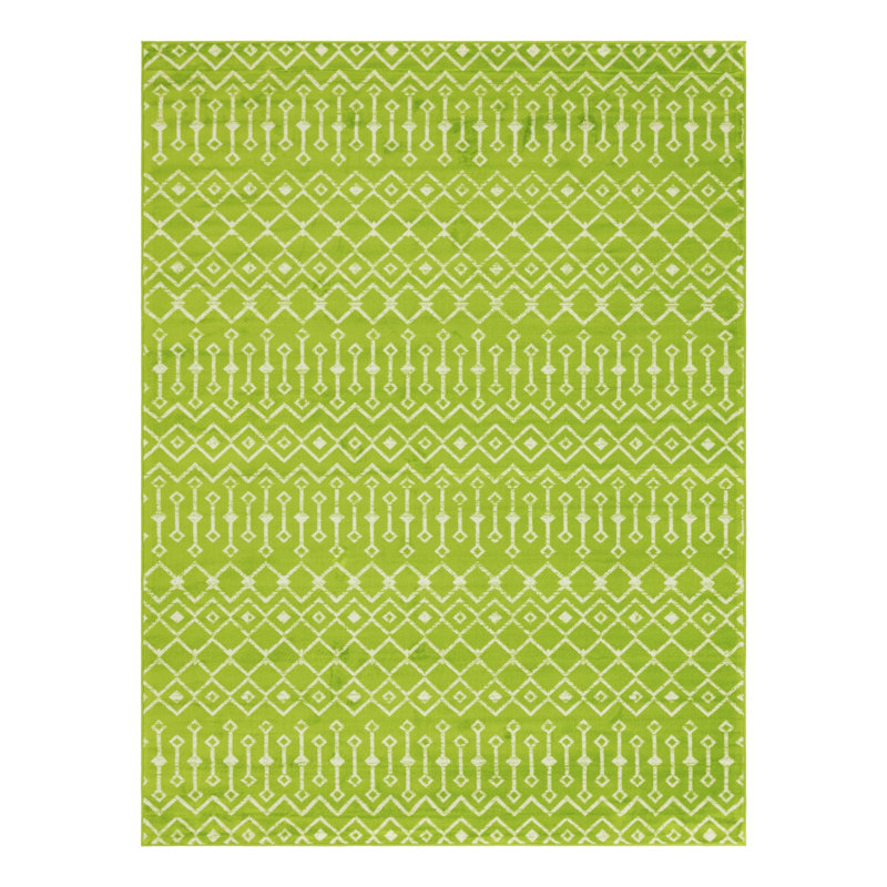 Mastandrea Geometric Indoor Rug, Rectangle 7'10" x 11'