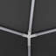 Tente de réception vidaXL en polyéthylène anthracite, acier 13,1 pi x 29,5 pi-58026630-134503013