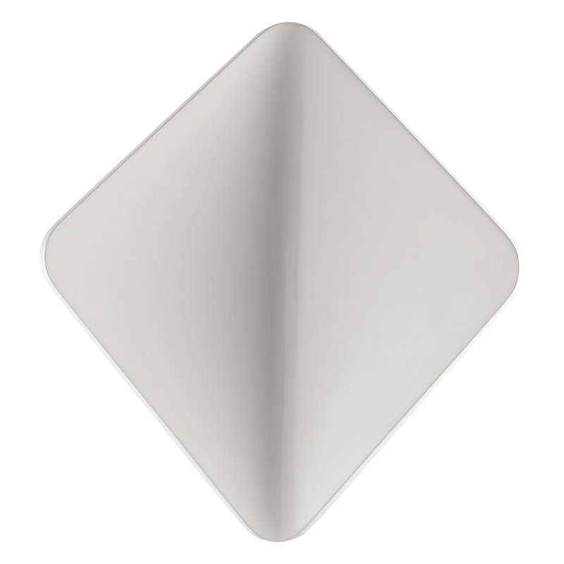 Aluminium LED Flush Mounted Sconce, White