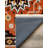 Madeline Collection Digital Print Cotton-Polyester Orange Brown Beige Moroccan Rug-184901334