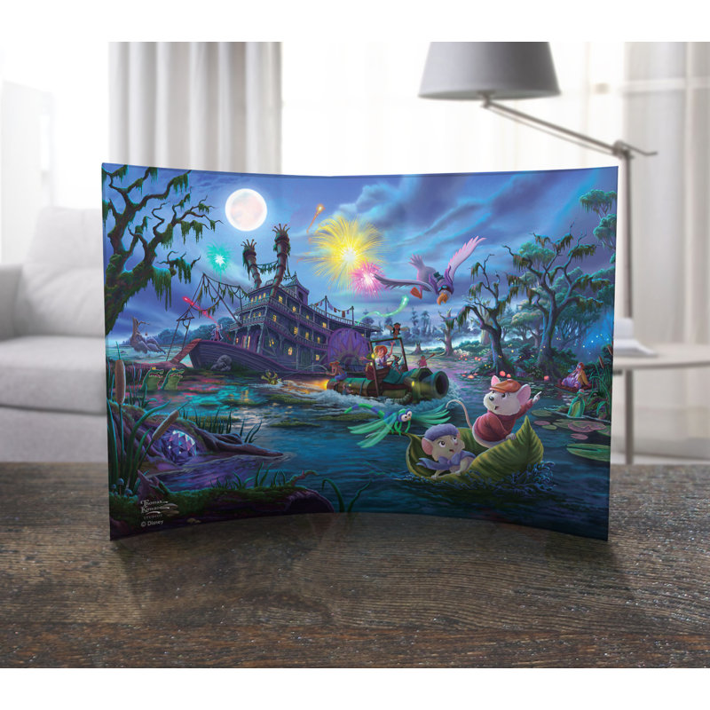 Imprimé acrylique incurvé Disney (The Rescuers)