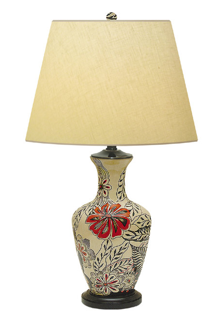 Lampe de table 28" pour jardin automne