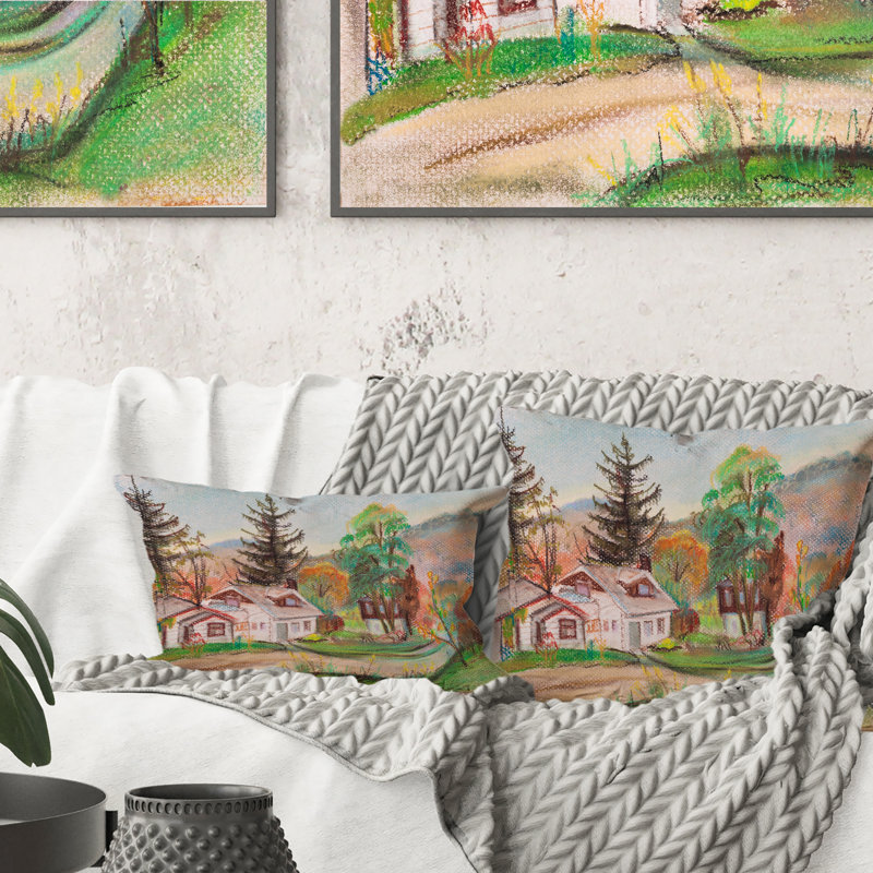 Coussin White House In The Countryside - Country