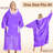 Wearable Blanket Sweatshirt Gifts for Women and Men, Warm and Cozy Giant Blanket Hoodie, Thick Flannel Blanket with Sleeves and Pocket-101256561