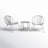 Halcott 2 - Person Patio Conversation Sets-1412370544