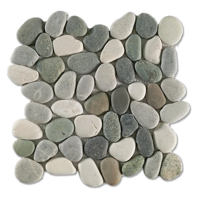Carreau de mosaïque de pierre naturelle de 12 po x 12 po Kansas