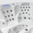 Bueno Spa Dallas 6-Person 82-Jets Square Acrylic Hot Tub with Cover and Ozonator in White