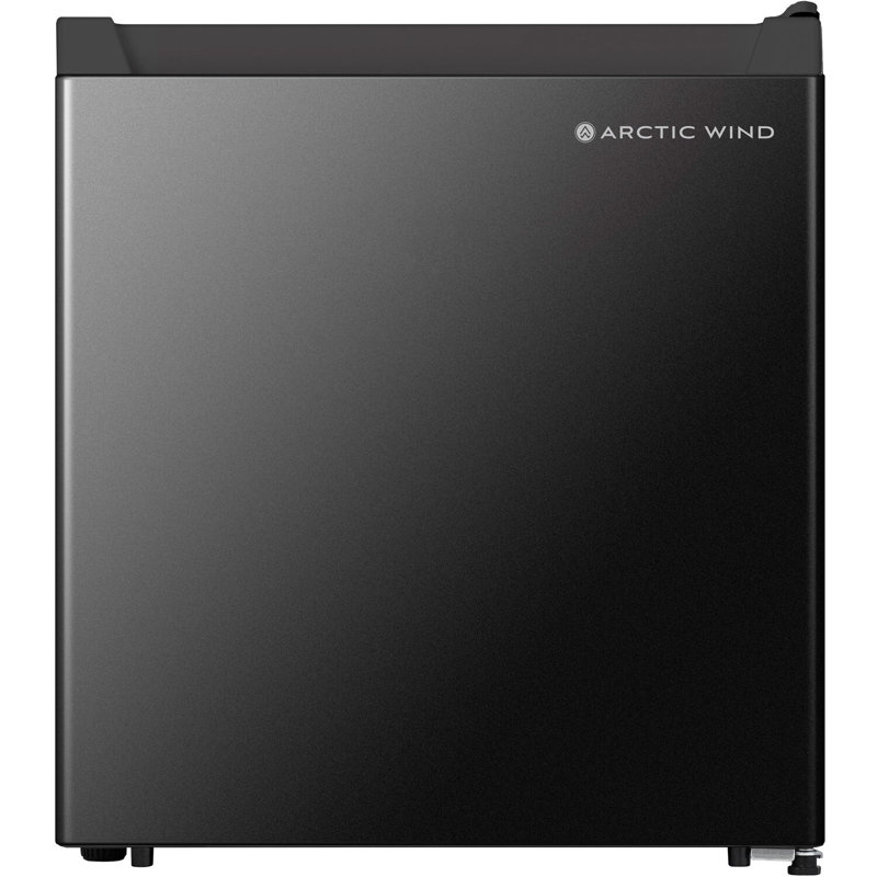 Arctic Wind 45078 Freestanding Mini Fridge with Top Freezer, Black