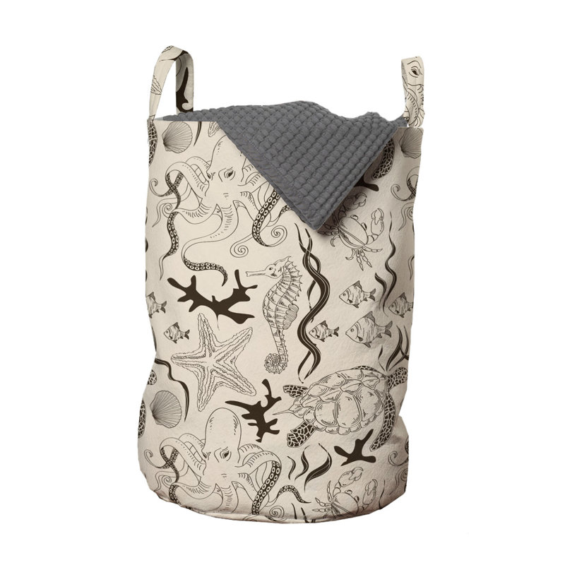 Fabric Laundry Bag with Handles