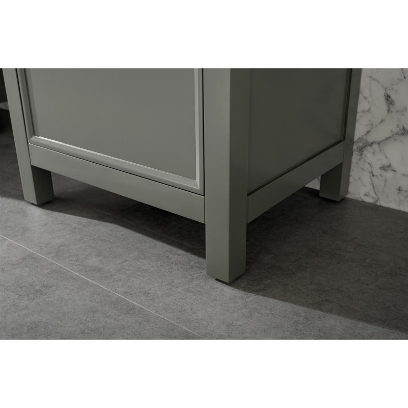 Aileen Linen Cabinet, Gray