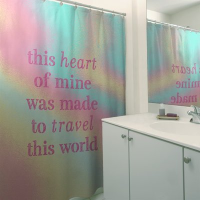 Shower Curtain with Liner Included