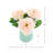 Peonies in Ceramic Vase