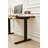 Adjustable Standing Desk with South American Walnut, Live Edge Desk-309716819-309716816