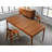 Catellini Extendable Bamboo Solid Wood Dining Table