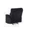 Fauteuil inclinable à bascule, noir