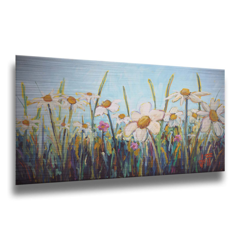 "Daisy Do" par Jeff Boutin sur, Non, H 24 po x l 36 po, Sans cadre en métal