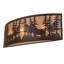 Rustic Lodge 4 - Light Flush Mounted Sconce