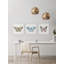 " Colourful Butterflies " 3 - Pieces Painting Print-1263504619