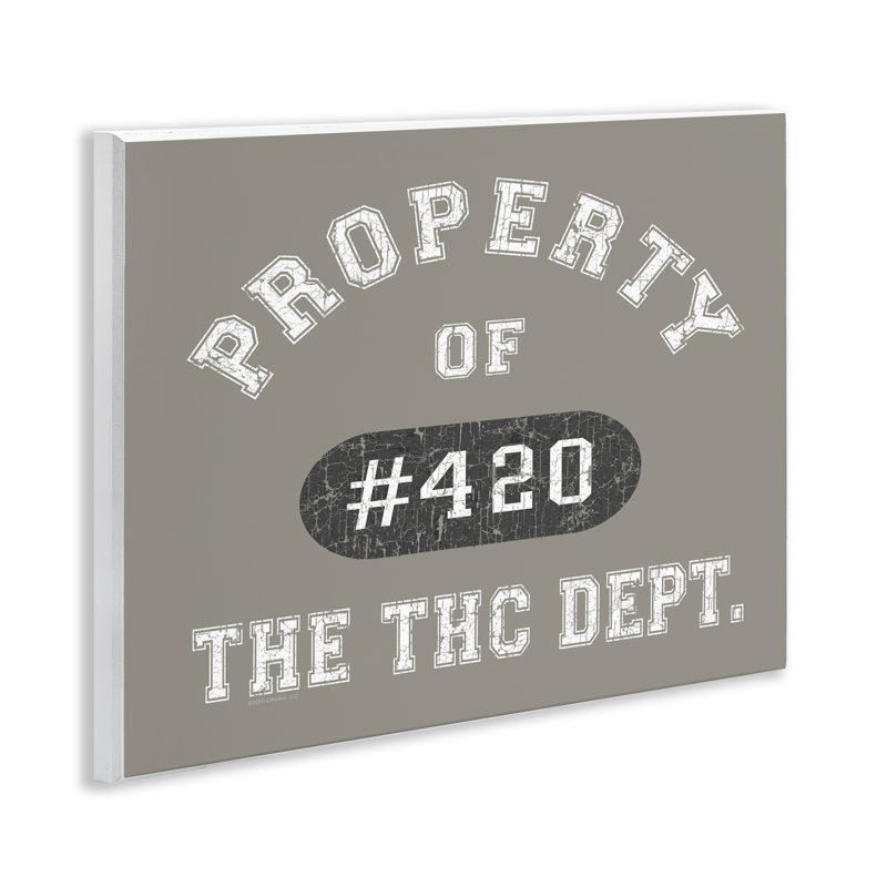 Art rétro sur plaque, propriété supérieure de THC