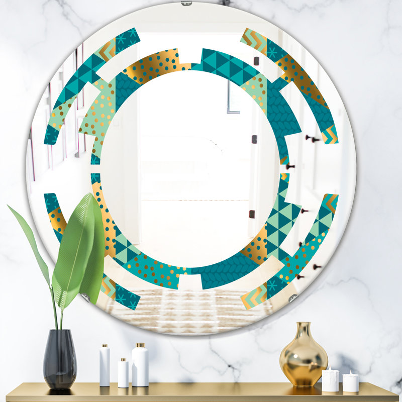 Miroir mural Space Dynamics I, H 23,6 po x l 23,6 po