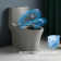 1.1/1.6 GPF Dual-Flush Elongated One-Piece Toilet with 17.32 in. Comfort Seat Height, Ceramic Glazed Surface(Soft Close Seat Included), 3 Colours Option