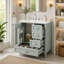 Freestanding Standard Single Vanity Bathroom Vanity With Ceramic Top