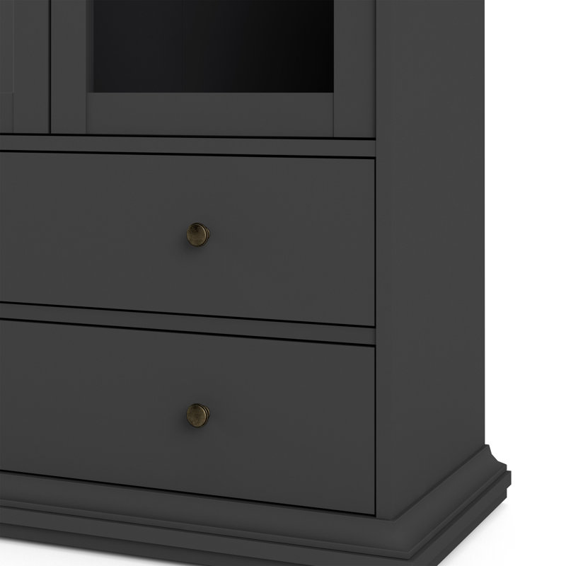 Arbordale Display Cabinet, Grey
