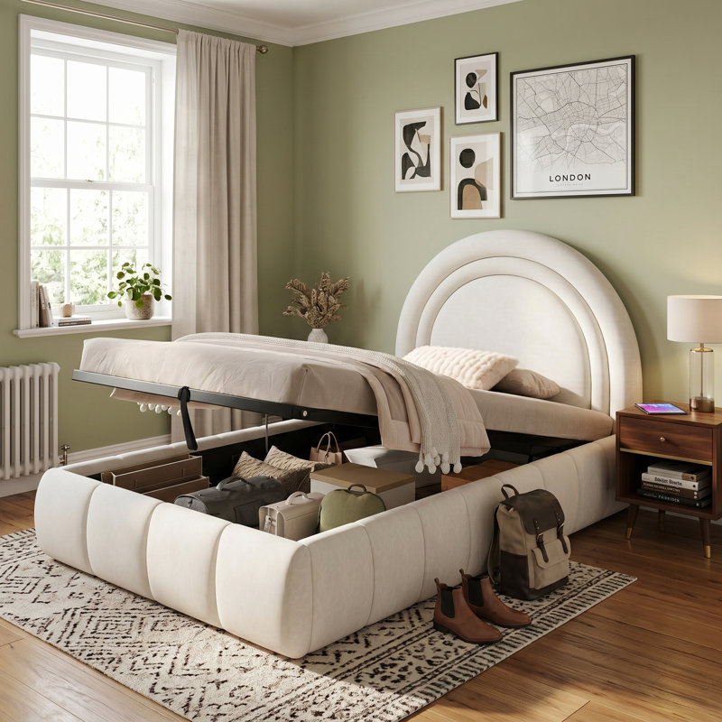 Upholstered Single (3') Bed Frame