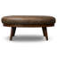 Repose-pieds en cuir italien Rowland-955784489