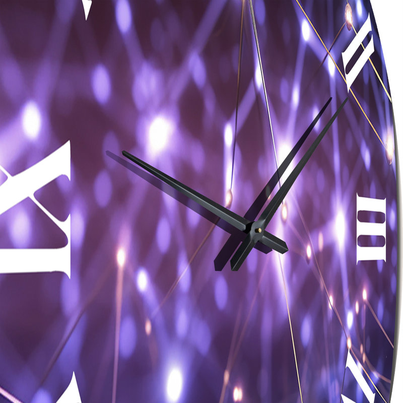 Horloge murale abstraite, Grand
