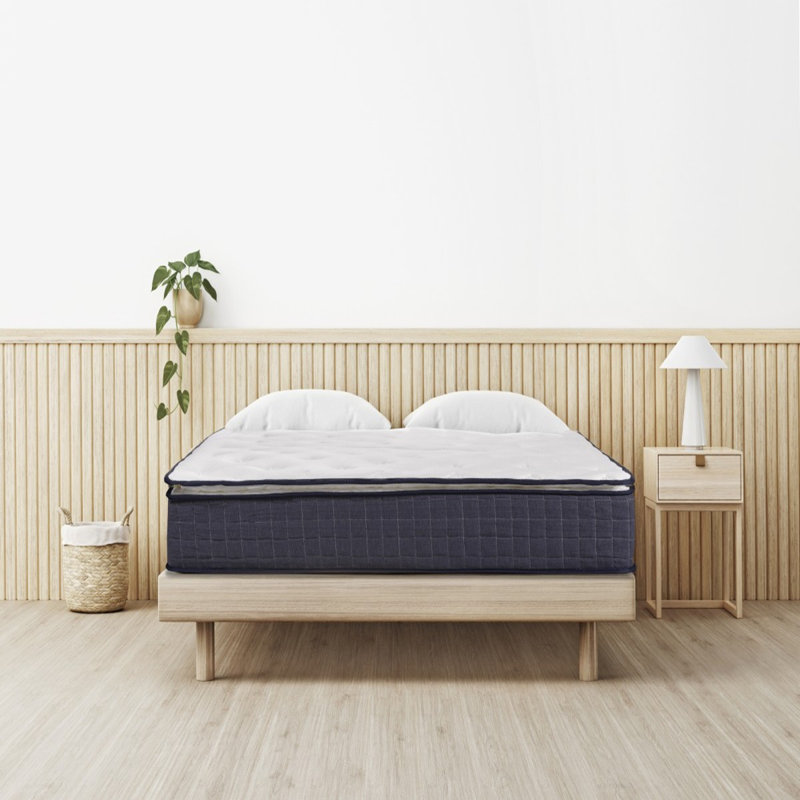 Matelas simple avec ressorts ensachés, Lit double, 11''