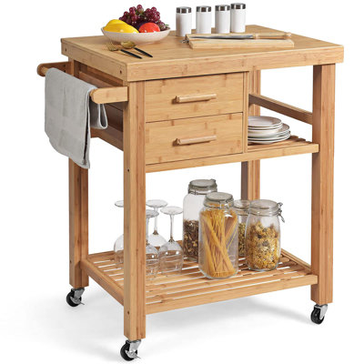 32.5 " W Kitchen Cart