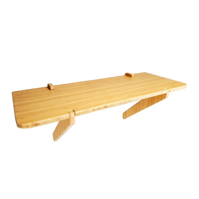 Tablettes flottantes en bambou