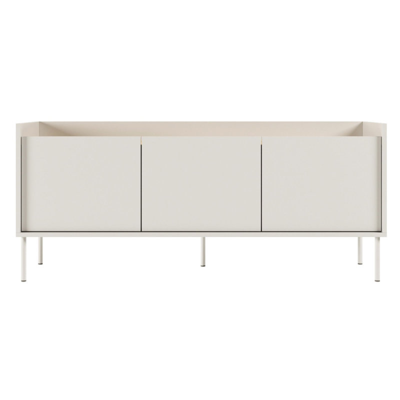 Unfinished TV Stand, 140, White