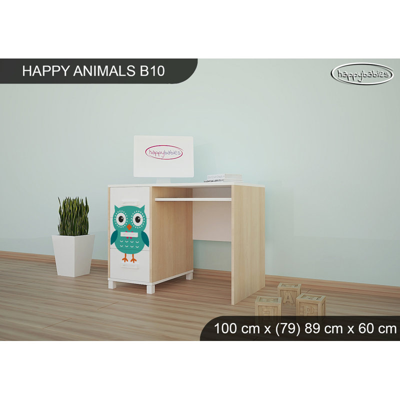 100cm Writing Desk, Oak