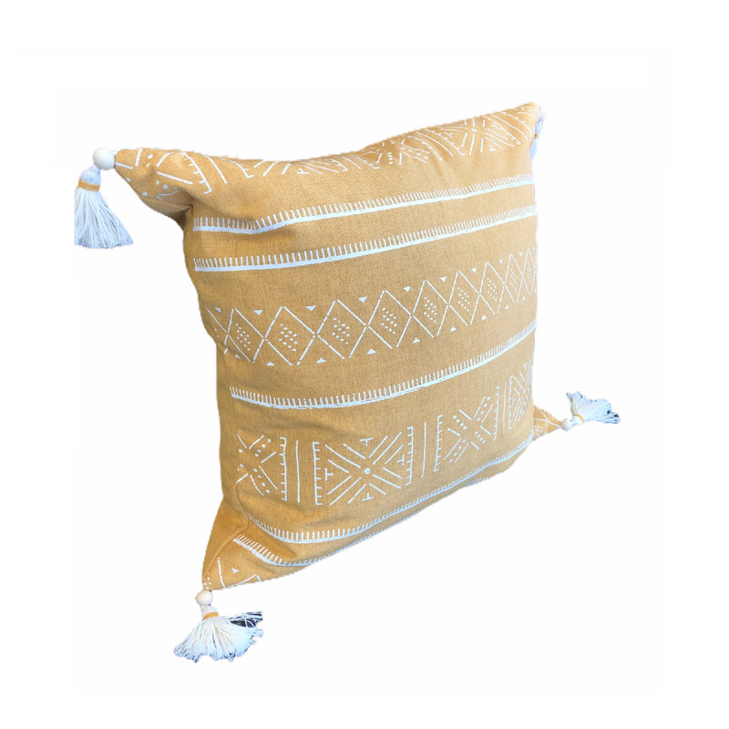 Housse de coussin en lin Selvidge - Insert décoratif élégant pour le salon ou la chambre à coucher - Confortable et élégant