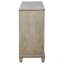 Commode 6 tiroirs en chêne délavé patiné