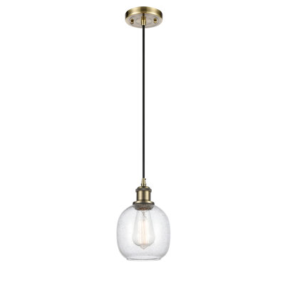Luminaire suspendu sphère 1 lumière Glinda