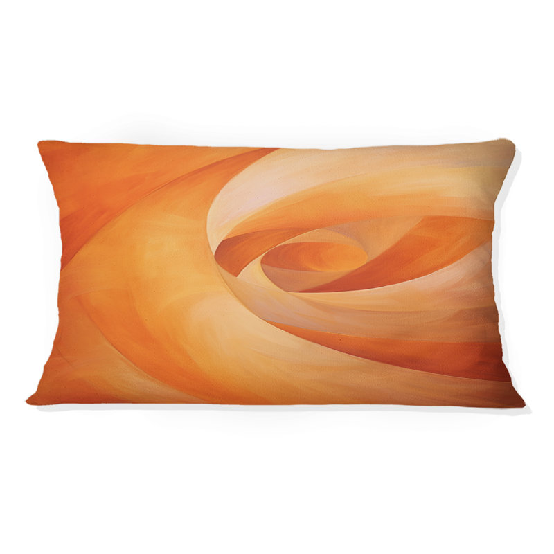 Coussin Tangerine Twist Spiral - Abstract Spirals