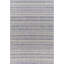 Tapis rayé bleu / gris Valentin / intérieur / extérieur-1265225399