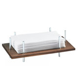 Mid-Century 10" X 5 1/2" X 3 1/2" Napkin Holder with Frame
