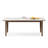 Sintered Stone tabletop Solid Wood Dining Table-637536178