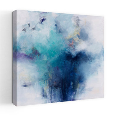 Blue Fusion 2 Contemporary Abstract Art