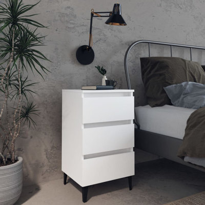 Pythagoras 40 cm W Bedside Table