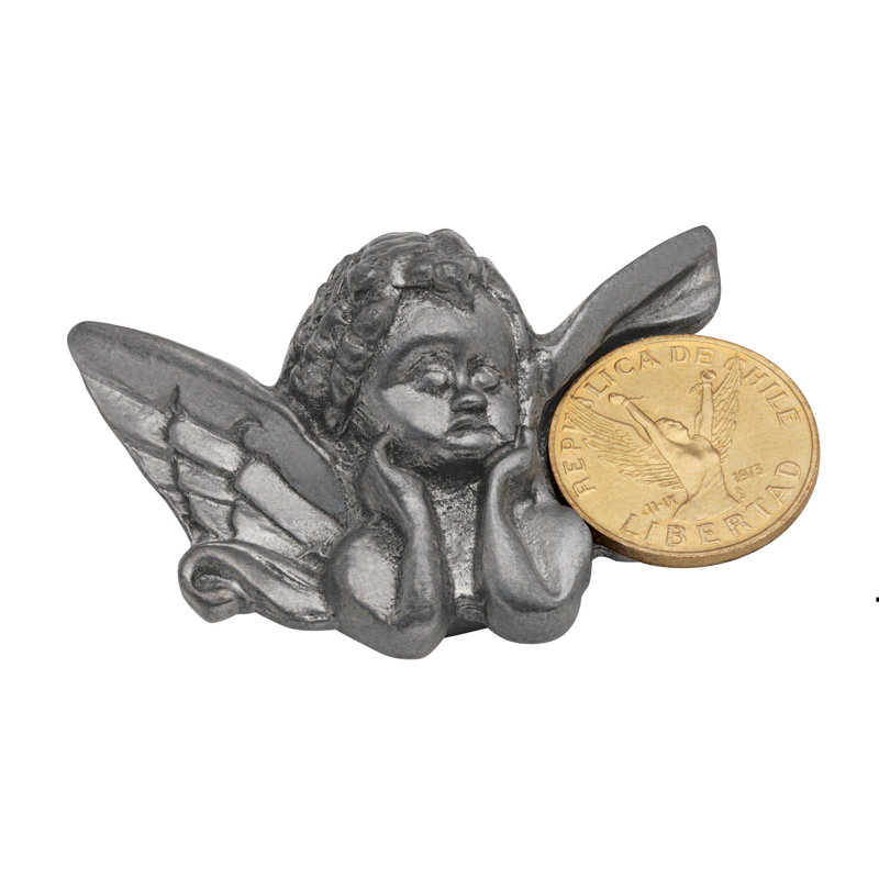 Magnet ange gardien avec pièce d’ange
