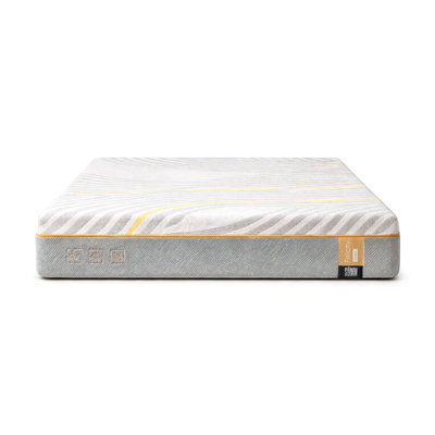 Matelas en mousse à mémoire de forme infusée de cuivre Sömn Company Rest Assured Felicity Hotel Collection, 25 cm (10 po), livré en boîte, format Twin XL, ensemble de 7 pièces