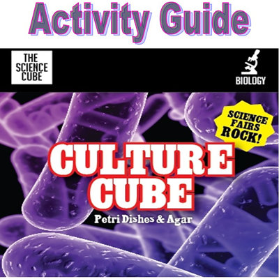 Cube de culture Supertek, boîtes de Pétri avec agar