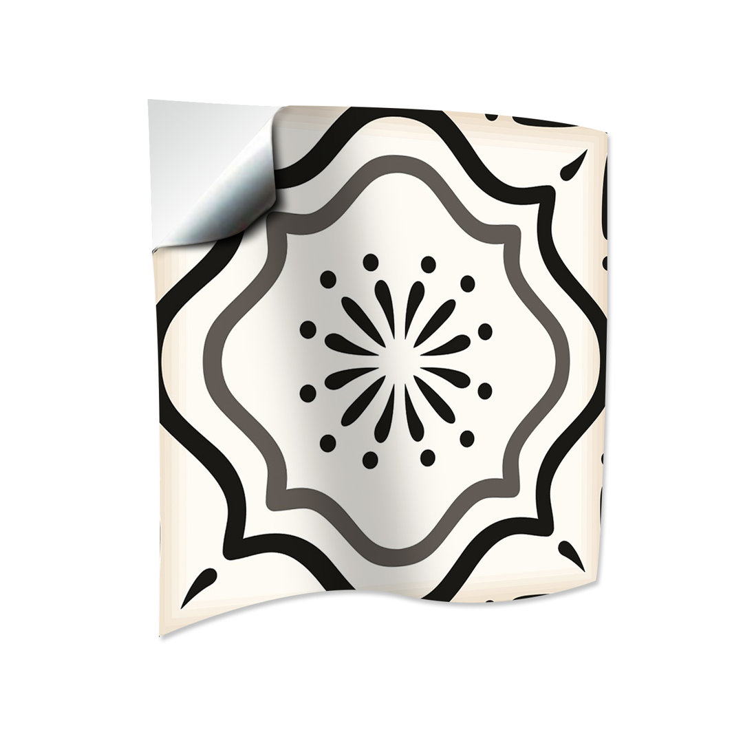 4'' W x 4'' L Vinyl Peel and Stick Mosaic Tile (Set of 24) Mi Alma