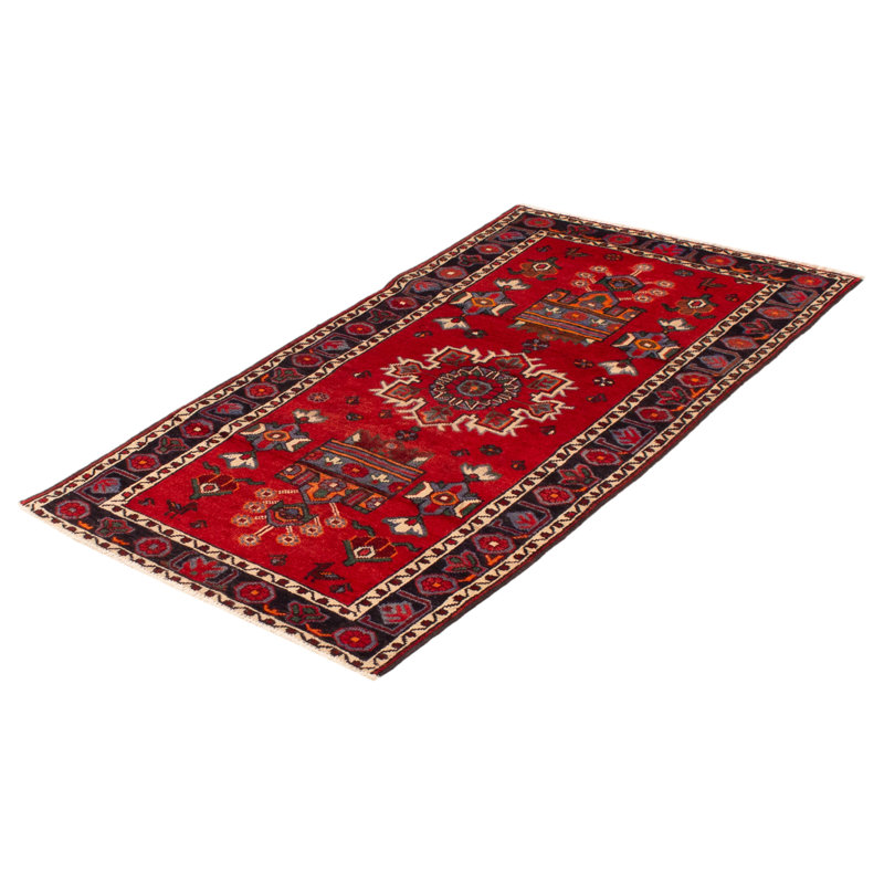 Tapis rouge Melis 4 pi 1 po x 7 pi 3 po