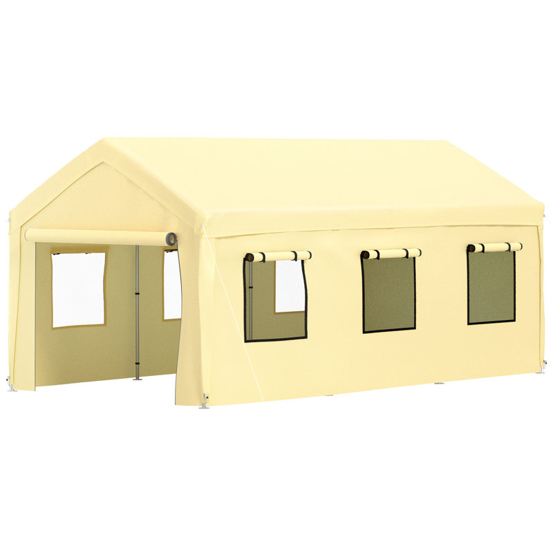 10 Ft. W x 20 Ft. D Canopy, Yellow